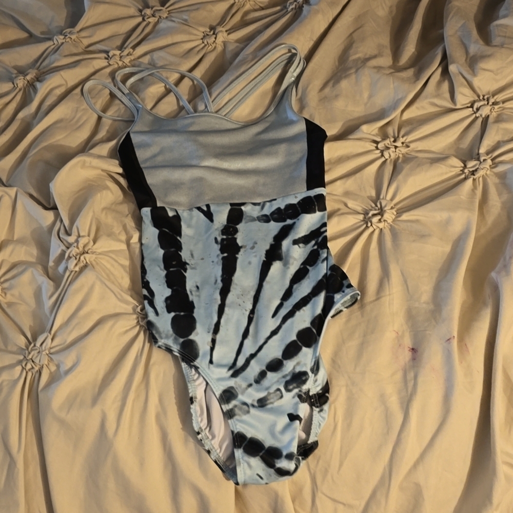 A gymnastics suit